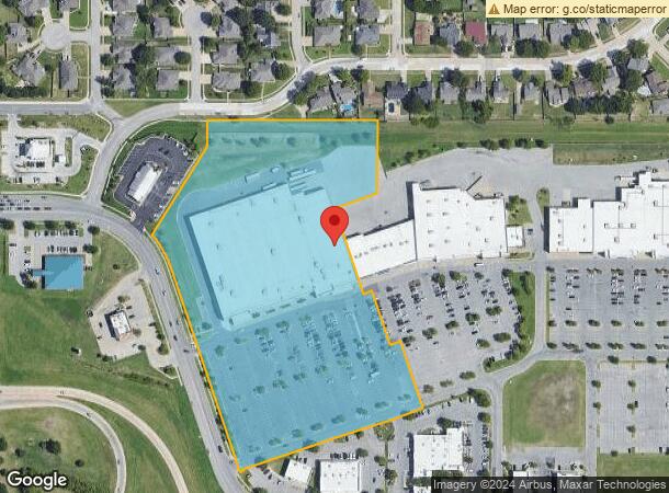  1150 E Hillside Dr, Broken Arrow, OK Parcel Map