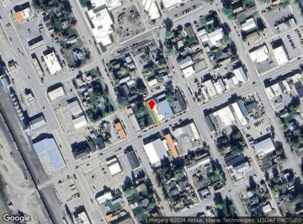  205 Broadway St, Townsend, MT Parcel Map