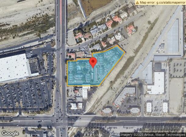  46896 Jefferson St, Indio, CA Parcel Map