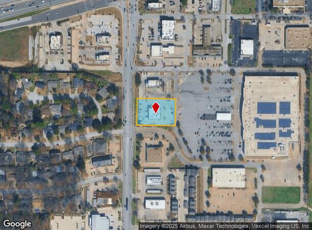 1410 Precinct Line Rd, Hurst, TX Parcel Map