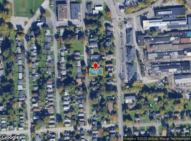 346 N Edwards Ave, Syracuse, NY Parcel Map