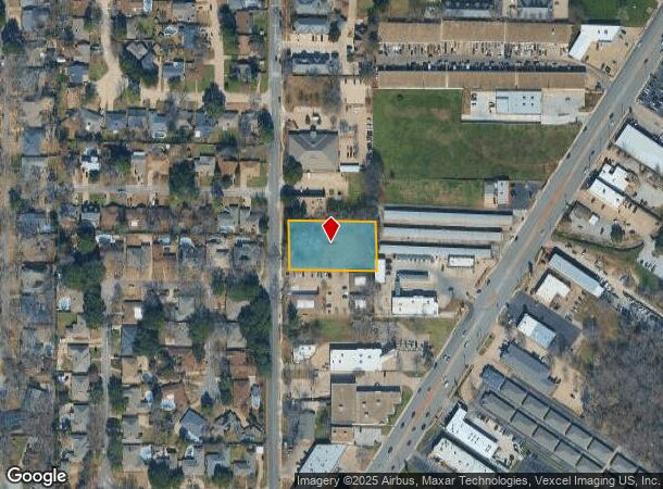 3011 Medlin Dr, Arlington, TX Parcel Map