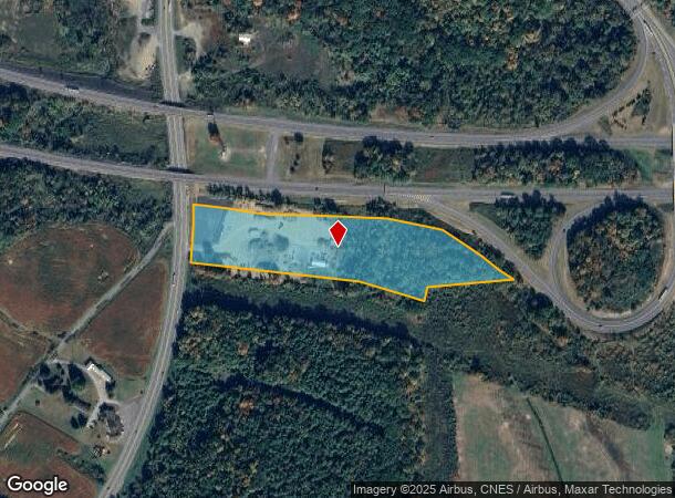 596 Us Highway 9, Schodack Landing, NY Parcel Map