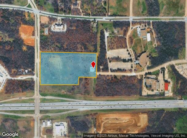 1201 Cooks Ln, Fort Worth, TX Parcel Map