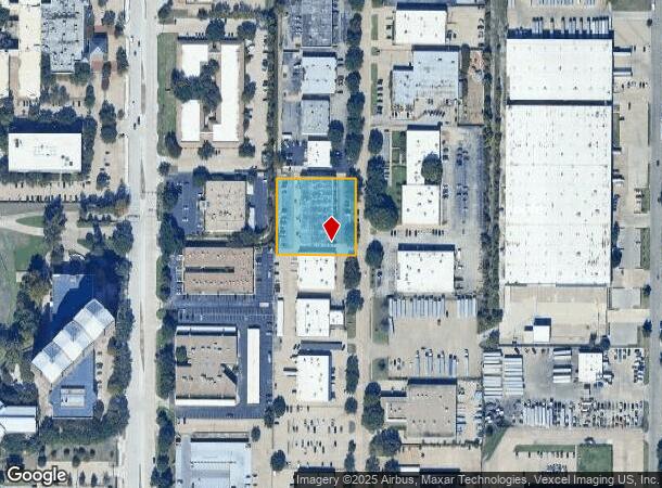 14209 Proton Rd, Dallas, TX Parcel Map