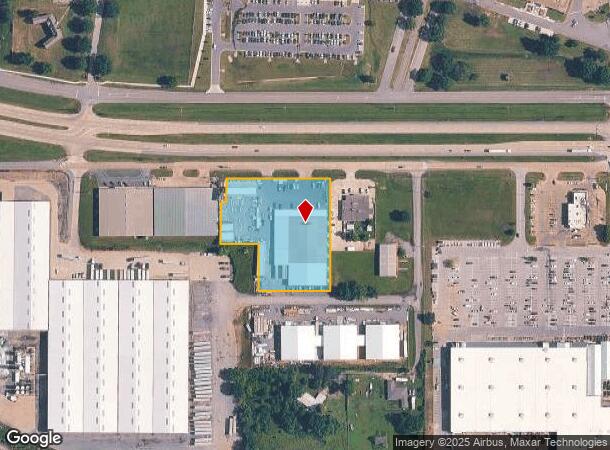 2625 Old Shawnee Rd, Muskogee, OK Parcel Map