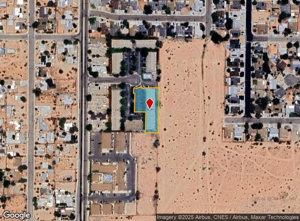 405 Rick Ct, Ridgecrest, CA Parcel Map