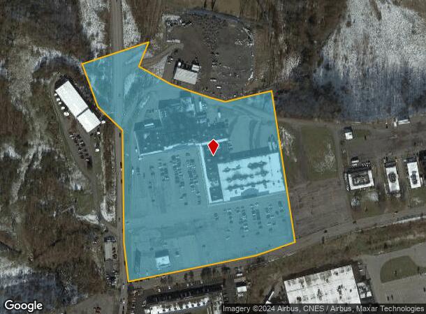  170 Thompson Dr, Bridgeport, WV Parcel Map