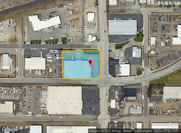  601 N Freya St, Spokane, WA Parcel Map