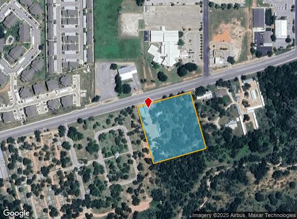  1709 N Llano St, Fredericksburg, TX Parcel Map