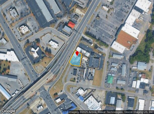 640 W Burton St, Murfreesboro, TN Parcel Map