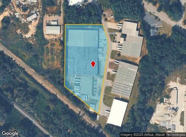 107 Service Rd, Anderson, SC Parcel Map