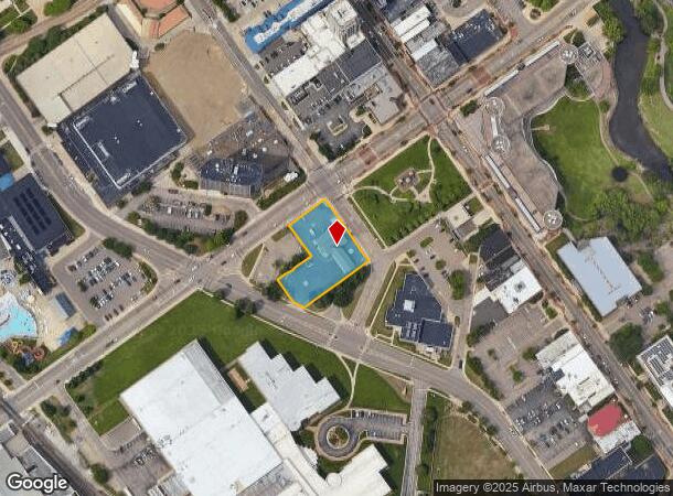 25 Capital Ave Sw, Battle Creek, MI Parcel Map