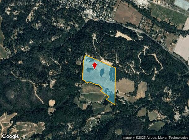  1520 Diamond Mountain Rd, Calistoga, CA Parcel Map