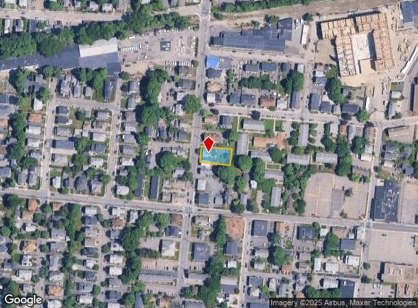  75 Bacon St, Waltham, MA Parcel Map