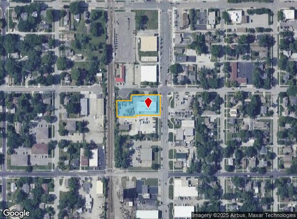 207 W Cedar St, Olathe, KS Parcel Map