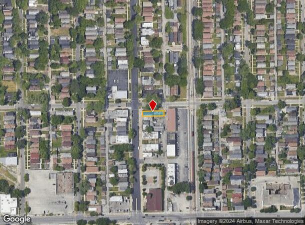  8201 S Exchange Ave, Chicago, IL Parcel Map