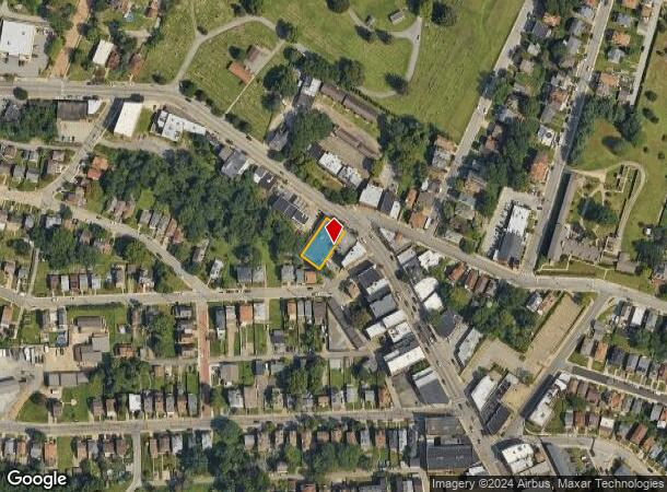  2538 Brownsville Rd, Pittsburgh, PA Parcel Map