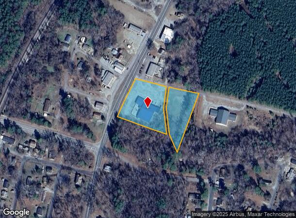 612 S Main St, Blackstone, VA Parcel Map