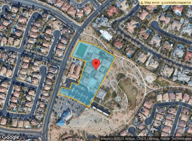  2160 Snow Trl, Las Vegas, NV Parcel Map