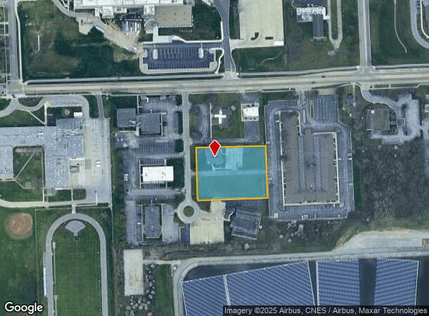  1420 Kerrway Ct, Fort Wayne, IN Parcel Map