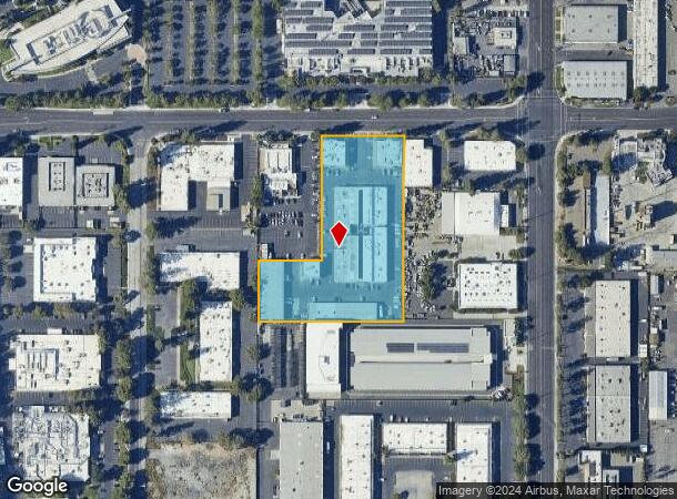  2060 Walsh Ave, Santa Clara, CA Parcel Map