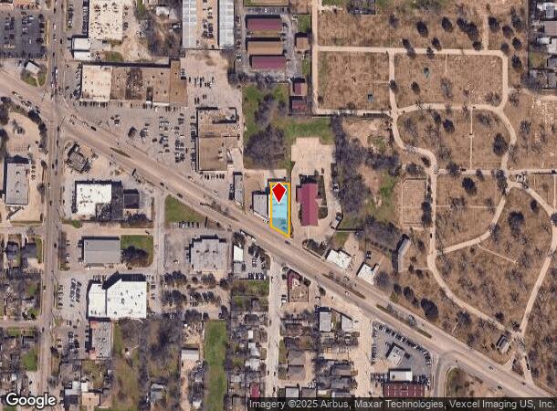  1211 E Irving Blvd, Irving, TX Parcel Map
