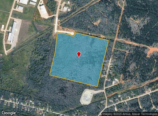 1905 South St, Bastrop, TX Parcel Map