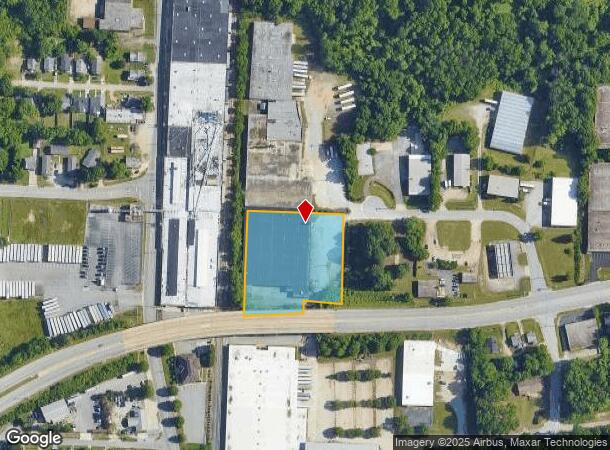 1320 Starr Dr, High Point, NC Parcel Map