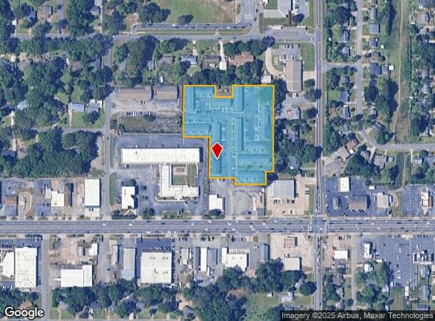 1436 Watson Blvd, Warner Robins, GA Parcel Map