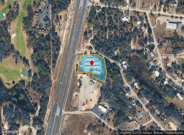 9832 Osceola Dr, Weeki Wachee, FL Parcel Map