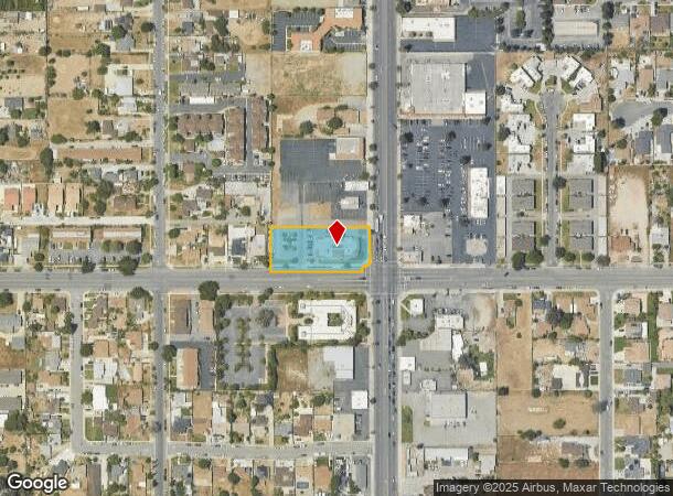  9288 Sierra Ave, Fontana, CA Parcel Map