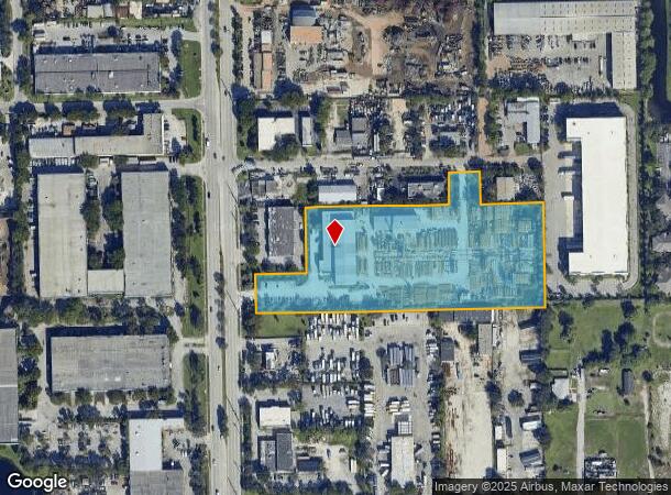 1550 N Powerline Rd, Pompano Beach, FL Parcel Map