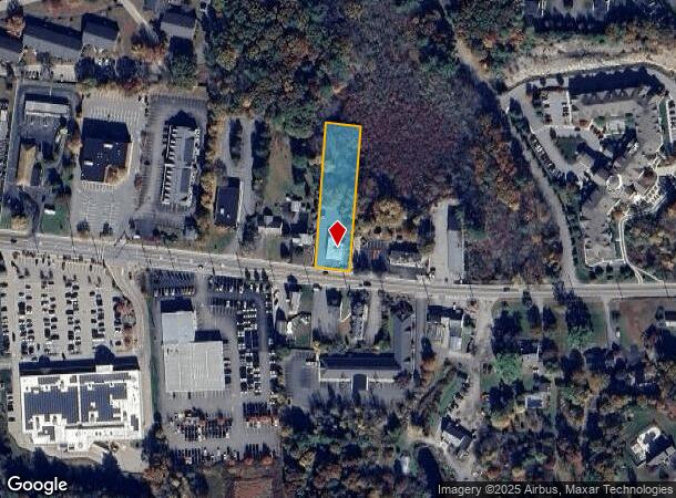 421 E Central St, Franklin, MA Parcel Map