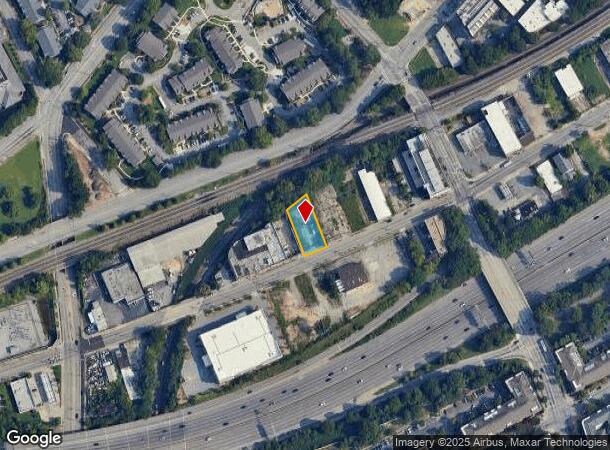 543 Whitehall St Sw, Atlanta, GA Parcel Map