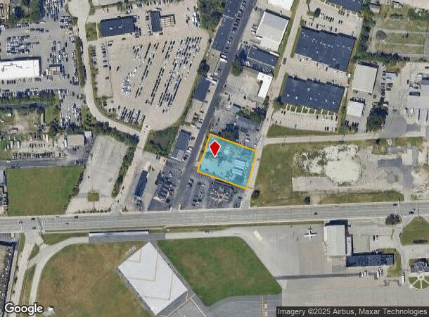 Dewey Ave, Warwick, RI Parcel Map