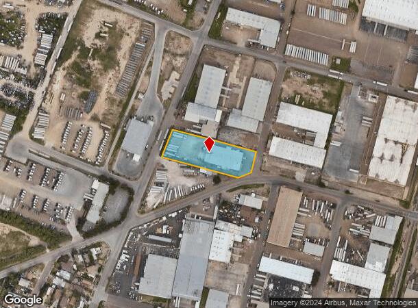  4702 Warehouse Ln, Laredo, TX Parcel Map