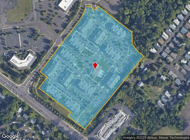 1500 Manor Dr, Chalfont, PA Parcel Map