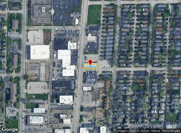 2301 N Meridian St, Indianapolis, IN Parcel Map