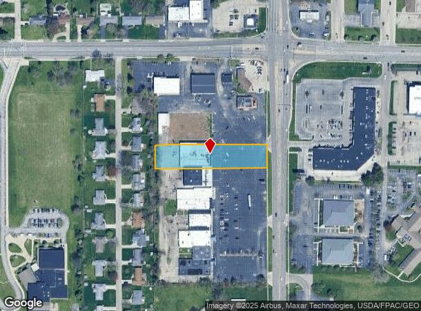 1544 S Byrne Rd, Toledo, OH Parcel Map
