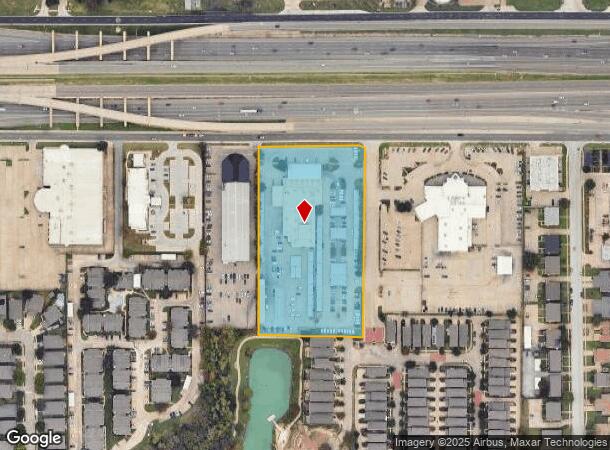  1701 Airport Fwy, Euless, TX Parcel Map