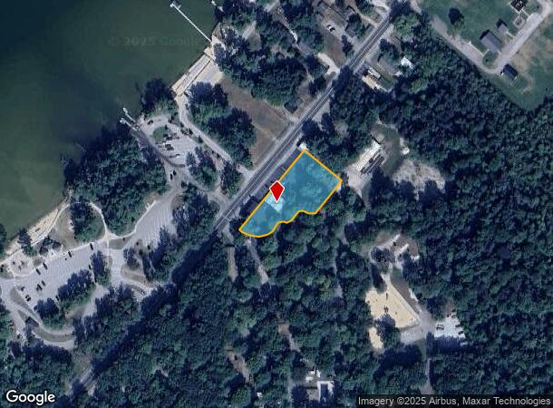  8587 W Silver Lake Rd, Mears, MI Parcel Map