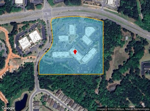 1240 W Highway 54 W, Fayetteville, GA Parcel Map