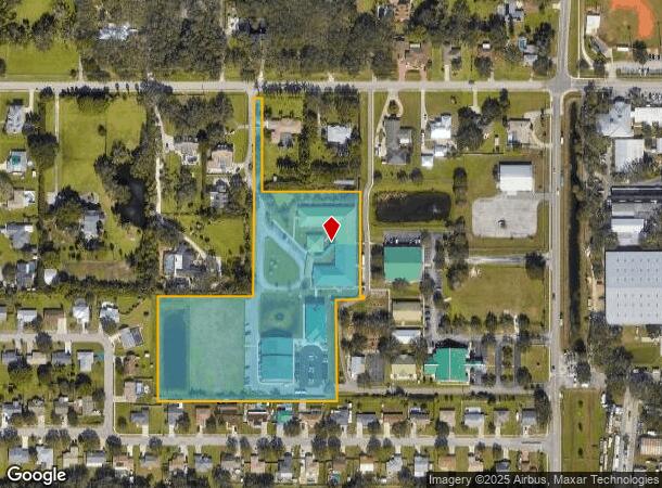  1601 17Th St W, Palmetto, FL Parcel Map