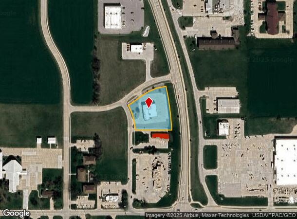 719 N Grand Ave, Mount Pleasant, IA Parcel Map