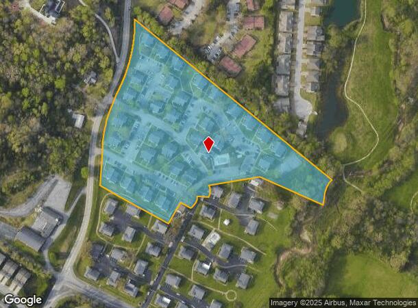 4040 Mountain Creek Rd, Chattanooga, TN Parcel Map