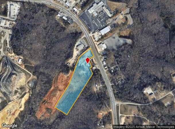  2156 Athens Hwy, Gainesville, GA Parcel Map