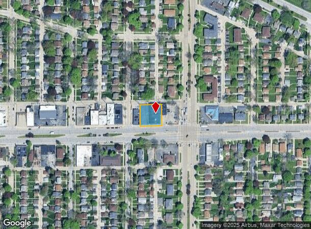 7620 W Burleigh St, Milwaukee, WI Parcel Map