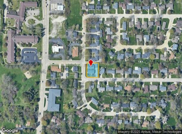  3829 N Bay Dr, Racine, WI Parcel Map