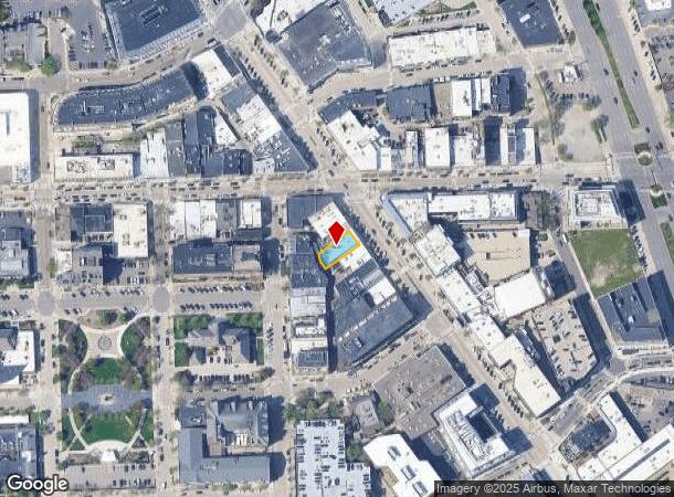 124 S Old Woodward Ave, Birmingham, MI Parcel Map